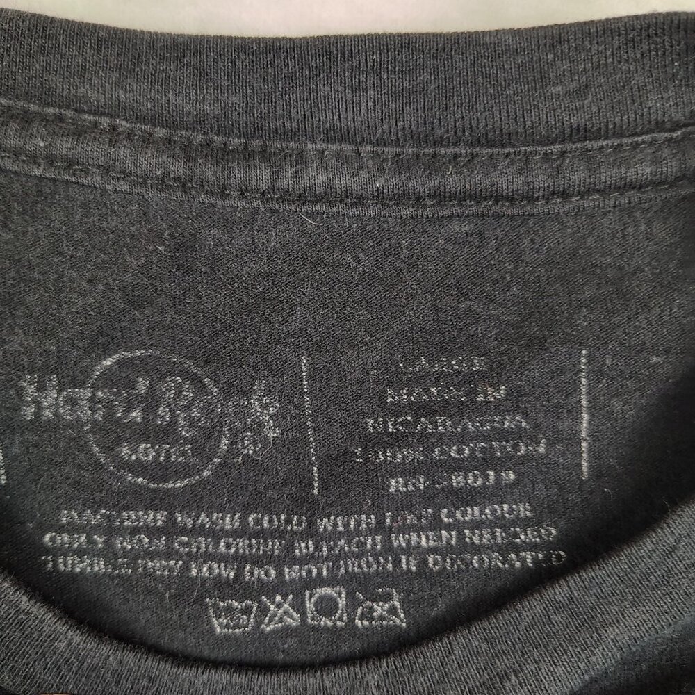 Hard Rock Hotel Cafe T Shirt Mens Large Peace Love Signature Series 28 Biloxi - Picture 3 of 7